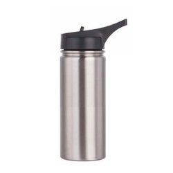 Bidon ze stali nierdzewnej 750 ml ze sportowym ustnikiem do sublimacji - srebrny