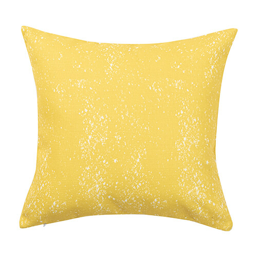 Poszewka lniana 40 x 40 cm Bleached Starry Yellow do sublimacji