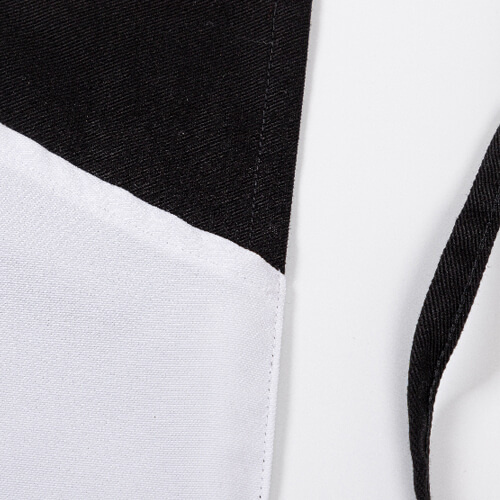 Czarna zapaska dla dorosłych do sublimacji