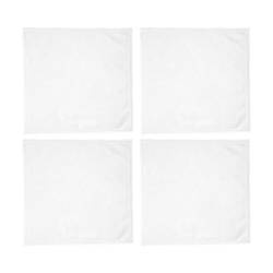 Zestaw 4 ręczników 30 x 30 cm do sublimacji