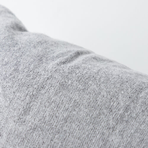 Dwukolorowa poszewka na poduszkę 40 x 40 cm do sublimacji - szara