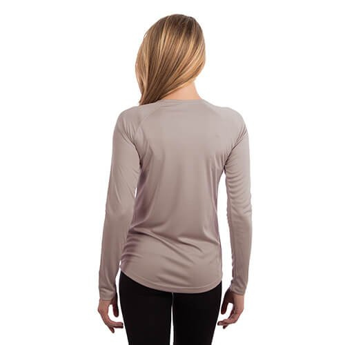 Damska koszulka Solar z długim rękawem do sublimacji - Athletic Grey