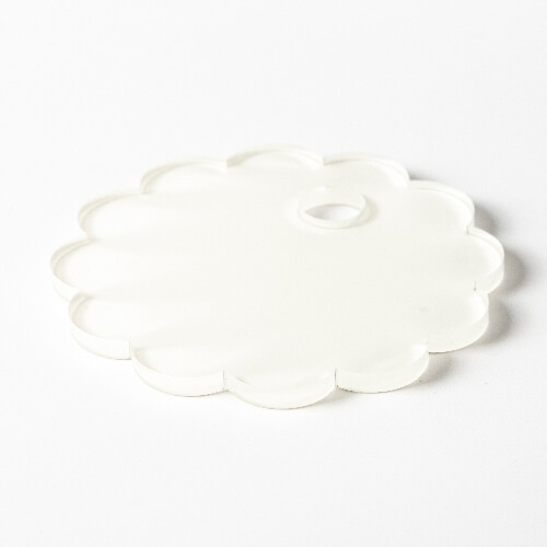 Akrylowa plakietka imienna do kubka 780 / 900 / 1050 / 1260 ml do sublimacji - koło zębate