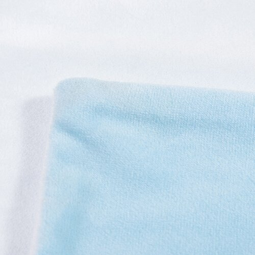 Poszewka pluszowa BestSub 40 x 40 cm do sublimacji - błękitna