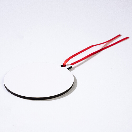 Dwustronna zawieszka z MDF-u do sublimacji - koło