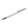 Długopis do sublimacji - biały korpus i srebrne dodatki + folia termokurczliwa