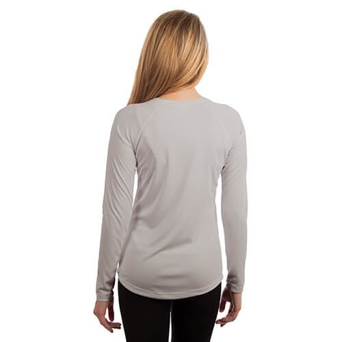 Damska koszulka Solar z długim rękawem do sublimacji - Pearl Grey