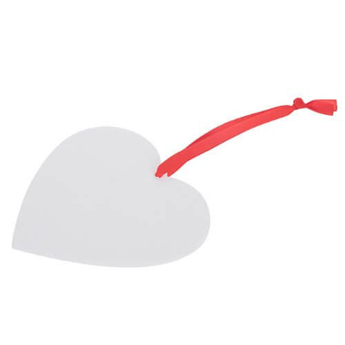 Zawieszka filcowa do sublimacji - serce