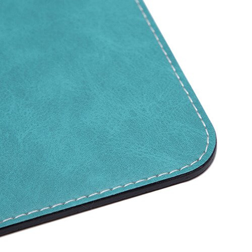 Skórzana podkładka 23 x 19 cm do sublimacji - zielona