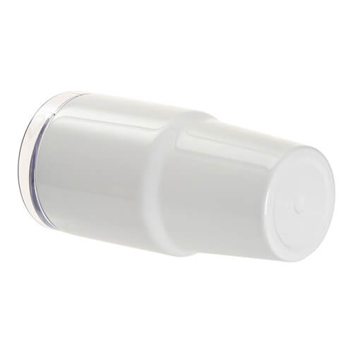 Kubek podróżny ze stali nierdzewnej 600 ml z pokrywką i słomką do sublimacji - biały