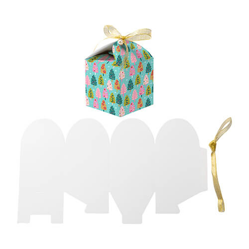 Opakowanie ozdobne do sublimacji - 9 x 9 x 12 cm