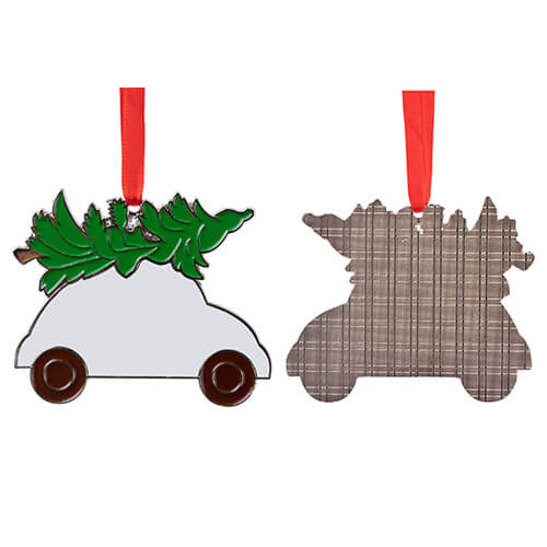 Metalowa zawieszka na choinkę do sublimacji - pickup