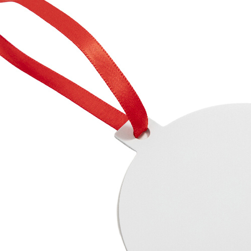 Zawieszka metalowa do sublimacji - bombka