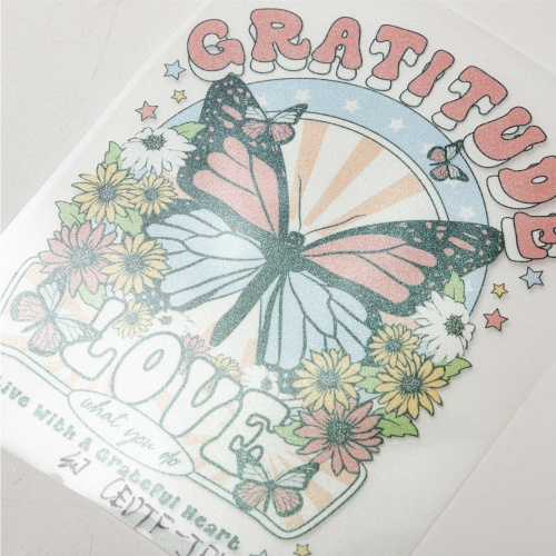 Folia brokatowa do druku OtterPro DTF A4 - 100 arkuszy - Holographic