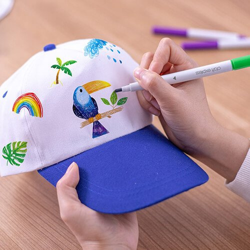 Markery do tkanin Craft Express Joy - 18 kolorów