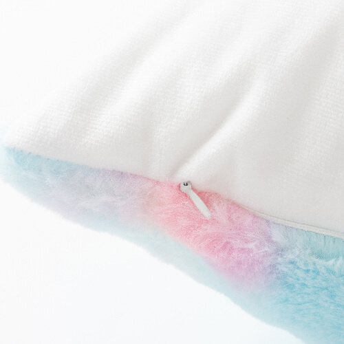 Kolorowa poszewka na poduszkę 40 x 40 cm z polaru i mikrofibry do sublimacji