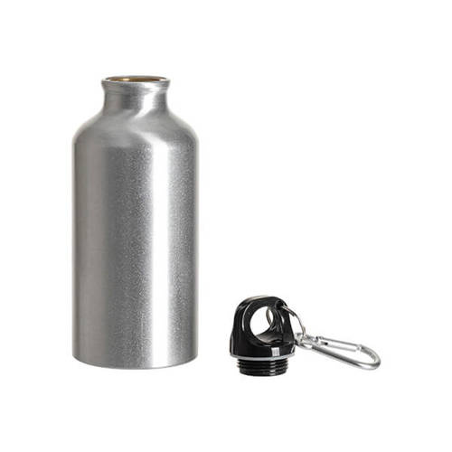 Bidon turystyczny srebrny 400 ml Sublimacja Termotransfer