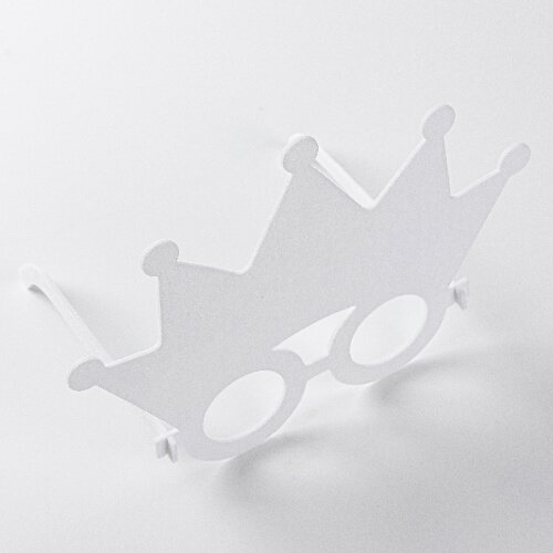 Okulary z filcu do sublimacji - korona