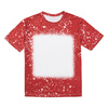 Koszulka Cotton-Like Bleached Starry Red do sublimacji