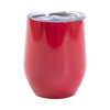 Kubek do grzanego wina 360 ml do sublimacji - czerwony z zamykanym otworem do picia