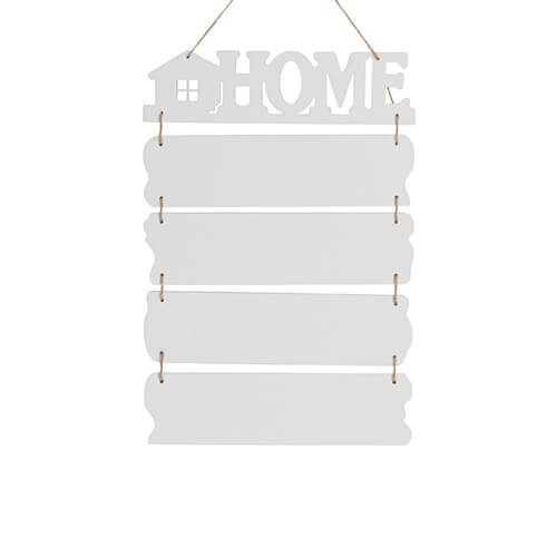 Pięć wiszących ramek z MDF-u do sublimacji - Home