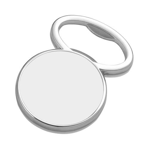 Magnes metalowy - otwieracz do butelek do sublimacji - koło