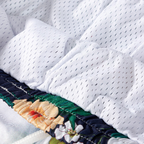 Męskie spodenki plażowe do sublimacji - papugi