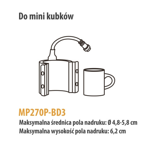 Grzałka do mini kubków do prasy Elite Pro / Pro Max