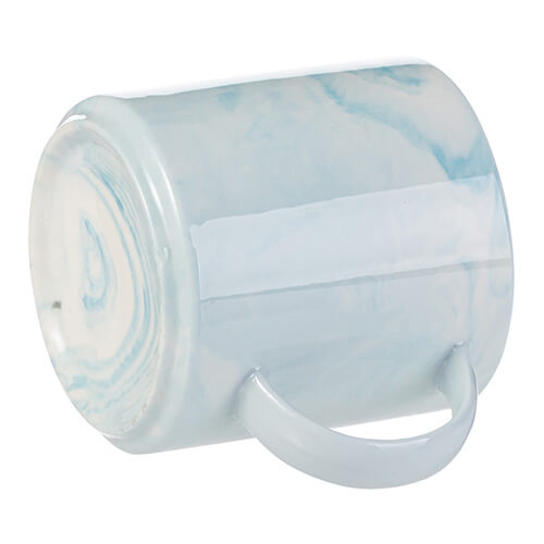 Kubek 350 ml do sublimacji - niebieski marmur