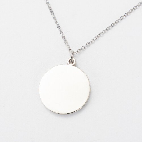 Okrągły medalion do sublimacji - serce