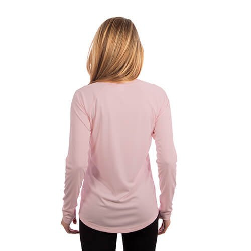 Damska koszulka Solar z długim rękawem do sublimacji - Pink Blossom