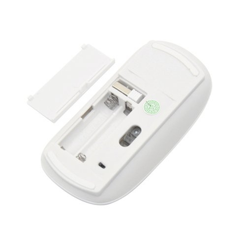 Mysz Optyczna Bezprzewodowa 3D Biała Sublimacja Termotransfer