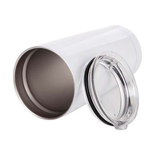Tumbler termiczny 660 ml do sublimacji - biały