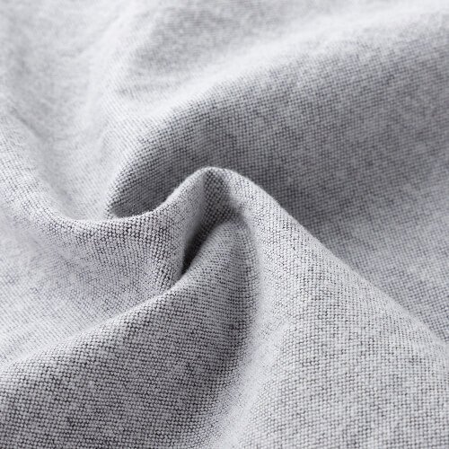 Dwukolorowa poszewka na poduszkę 40 x 40 cm do sublimacji - szara