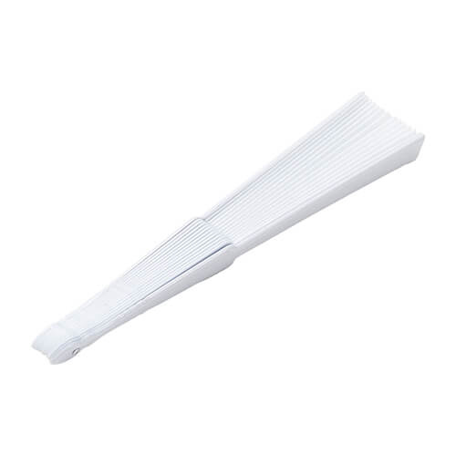 Wachlarz do sublimacji - 23 x 42, 5 cm - biały