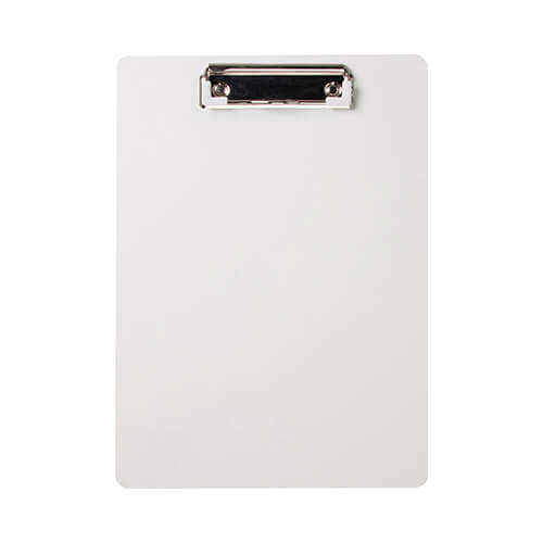 Plastikowy clipboard A4 do sublimacji - 23 x 32 cm