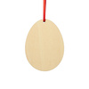 Drewniana zawieszka na choinkę do sublimacji - jajko