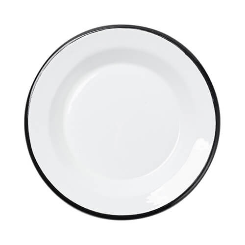 Talerz emaliowany Ø 14,5 x 1,7 cm do sublimacji