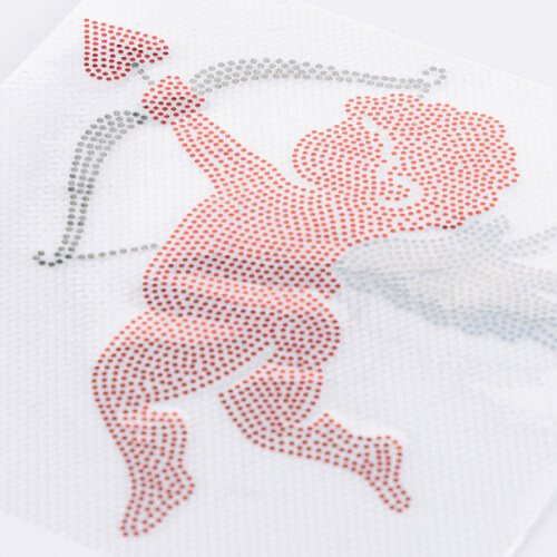 Arkusz z cyrkoniami do termotransferu - Amor