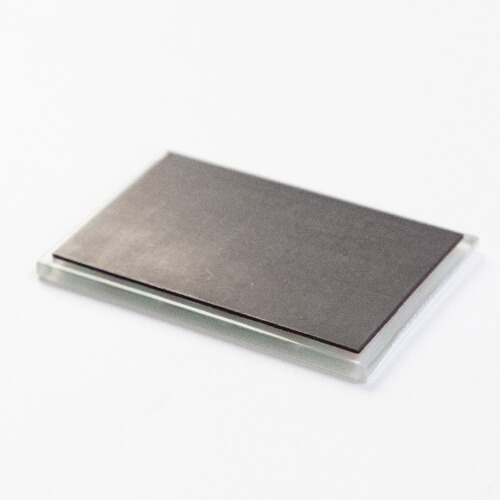 Magnes szklany prostokątny 8,5 x 5,5 cm do sublimacji