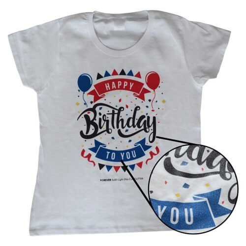 Forever Subli-Light (No-Cut) Glitter A4 papier transferowy - 1 arkusz