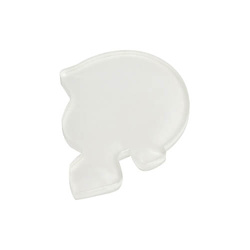 Akryl do nakładki na słomkę do sublimacji  - futbolówka