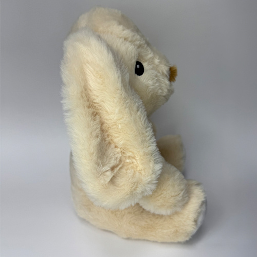 Królik 25 cm do nadruku sublimacyjnego - jasny beż