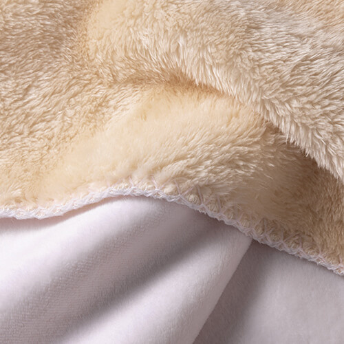 Kocyk z mikrofibry i polaru arktycznego do sublimacji - khaki