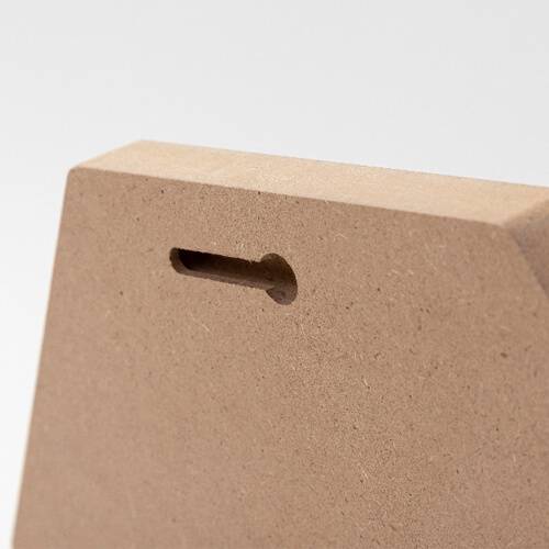 Sześciokątna ramka na zdjęcie z MDF-u do sublimacji - 17,8 x 20,3 cm