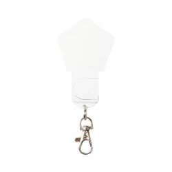 Podświetlany akrylowy brelok do kluczy do sublimacji - diament