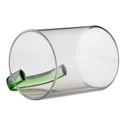 Szklanka 450 ml z jasnozielonym uszkiem do sublimacji