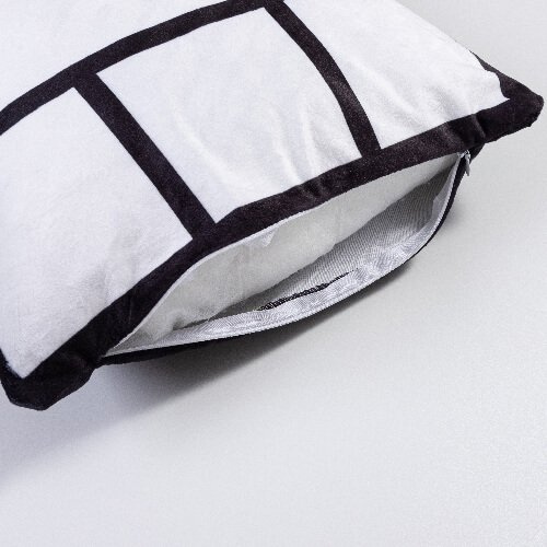 Poszewka pluszowa z panelami na zdjęcia do sublimacji - 6 paneli