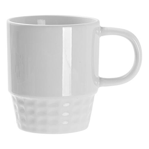 Kubek 300 ml do układania w stos do sublimacji - biały
