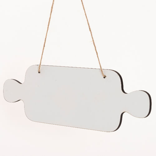 Zawieszka na drzwi z MDF-u do sublimacji - cukierek